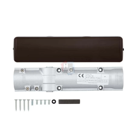 Доводчик дверной накладной ABLOY DC330 EN1-4 BC BROWN коричневый без тяги (80кг)