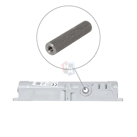 Доводчик дверной накладной ABLOY DC240 EN2-6 BC BROWN коричневый без тяги (120кг)