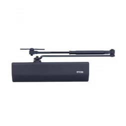 Доводчик дверной накладной RYOBI D-2550 EN1-4 BC GREY_ANTHRACITE серый универсальная тяга (80кг)