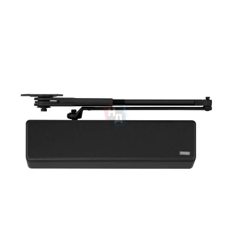 Доводчик дверной накладной RYOBI DS-4550 EN2-7+ BLACK черный параллельная тяга (200кг)
