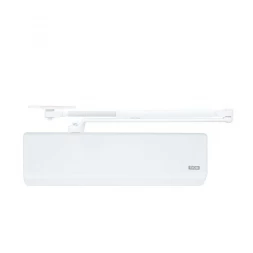 Доводчик дверной накладной RYOBI D-4550 EN2-7+ WHITE белый универсальная тяга (200кг)