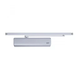Доводчик дверной накладной RYOBI DS-3550 EN1-3 SILVER хром скользящая тяга (65кг)