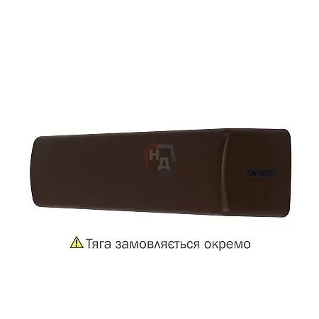 Доводчик дверной накладной ABLOY DC335 EN3-5 BC BROWN коричневый без тяги (100кг)
