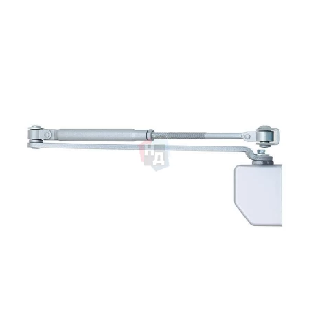 Доводчик дверной накладной RYOBI D-1554 EN2/3/4 SILVER хром стандартная тяга (80кг)