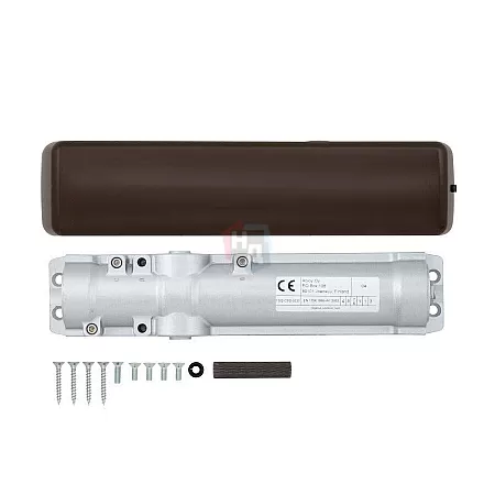 Доводчик дверной накладной ABLOY DC250 EN1-6 BC BROWN коричневый без тяги (120кг)