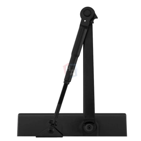 Доводчик дверной накладной RYOBI DS-2550 EN1-4 BC BLACK черный стандартная тяга (80кг)