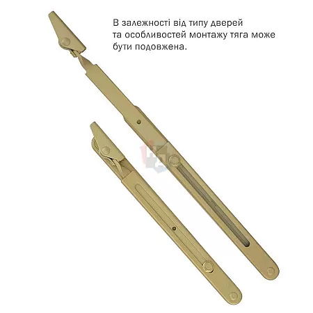 Тяга доводчика стандартная Abloy DC190 латунь