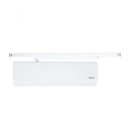 Доводчик дверной накладной RYOBI DS-4550 EN4 WHITE белый скользящая тяга (80кг)