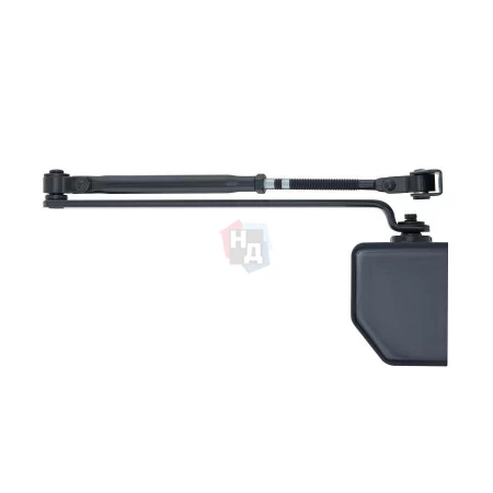 Доводчик дверной накладной RYOBI D-1554 EN2/3/4 GREY_ANTHRACITE серый стандартная тяга (80кг)