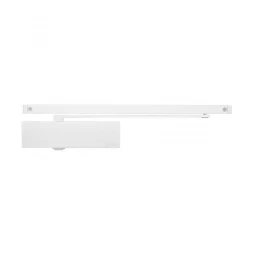 Доводчик дверной накладной RYOBI LIM DS-2200T EN1-3 BC WHITE белый скользящая тяга (60кг)