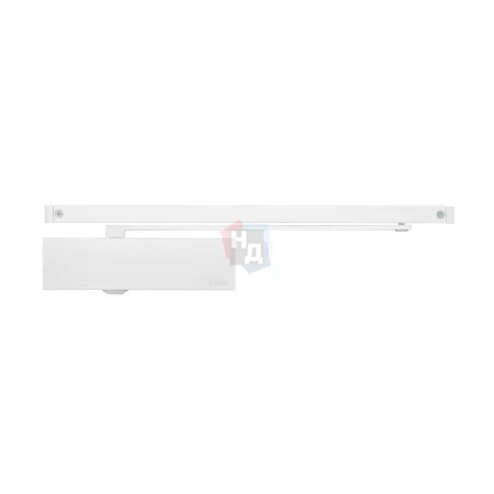 Доводчик дверной накладной RYOBI LIM DS-2200T EN1-3 BC WHITE белый скользящая тяга (60кг)