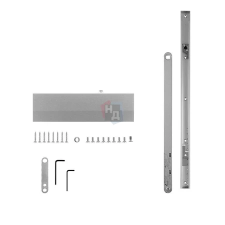 Доводчик дверной накладной RYOBI GT_4V_R EN1-5 ALUMINIUM серый скользящая тяга (100кг)