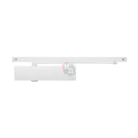 Доводчик дверной накладной RYOBI LIM DS-3200T EN1-4 BC WHITE белый скользящая тяга (80кг)