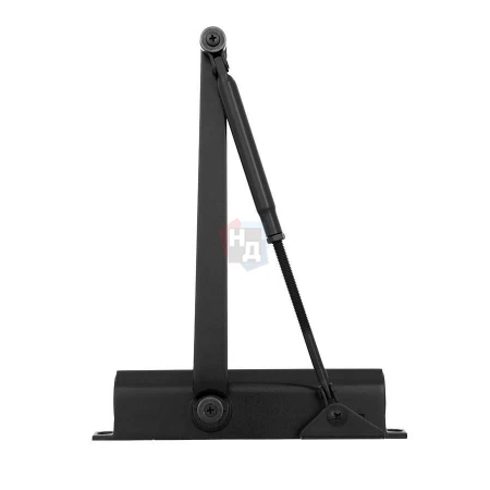 Доводчик дверной накладной RYOBI D-1504 EN2/3/4 BLACK черный стандартная тяга (80кг)