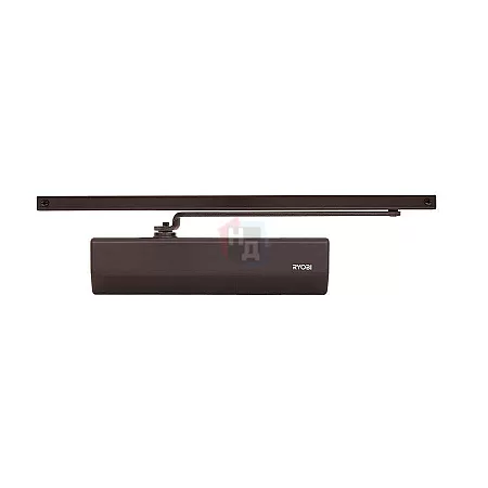 Доводчик дверной накладной RYOBI DS-2550 EN1-2 BC DARK_BRONZE коричневый скользящая тяга (45кг)