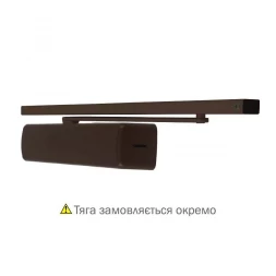 Доводчик дверной накладной ABLOY DC250 EN1-6 BC BROWN коричневый без тяги (120кг)