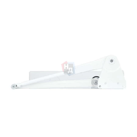 Доводчик дверной накладной RYOBI DS-4550 EN2-7+ WHITE белый параллельная тяга (200кг)