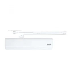 Доводчик дверной накладной RYOBI D-3550 EN2-5 WHITE белый универсальная тяга (100кг)