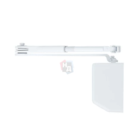 Доводчик дверной накладной RYOBI DS-4550 EN2-7+ WHITE белый стандартная тяга (200кг)
