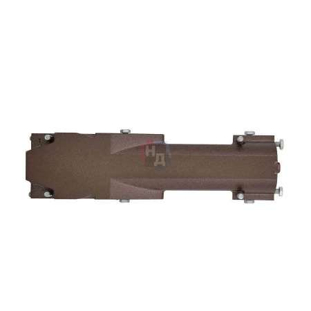 Доводчик дверной напольный RYOBI S-500V EN6 черный, хром матовый без тяги (120кг)