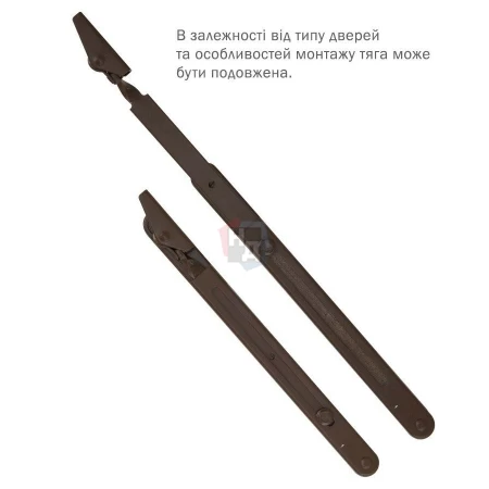 Тяга доводчика стандартная Abloy DC190 коричневый