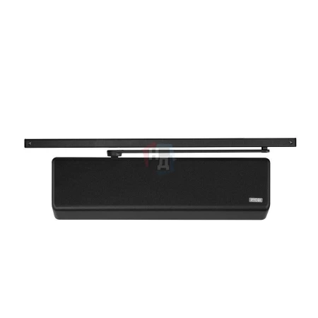 Доводчик дверной накладной RYOBI DS-4550 EN4 BLACK черный скользящая тяга (80кг)