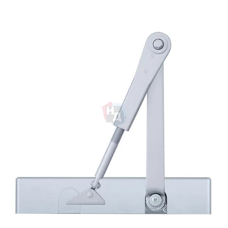 Доводчик дверной накладной RYOBI DS-4550 EN2-7+ SILVER хром стандартная тяга (200кг)