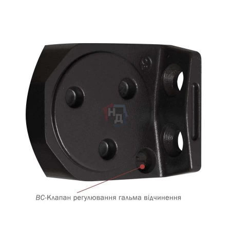 Доводчик дверной накладной RYOBI D-2005V EN3/4/5 BC GREY_ANTHRACITE серый стандартная тяга (100кг)