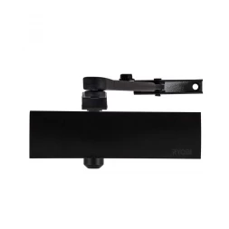 Доводчик дверной накладной RYOBI LIM D-1200 EN2/3/4 BLACK черный стандартная тяга (80кг)