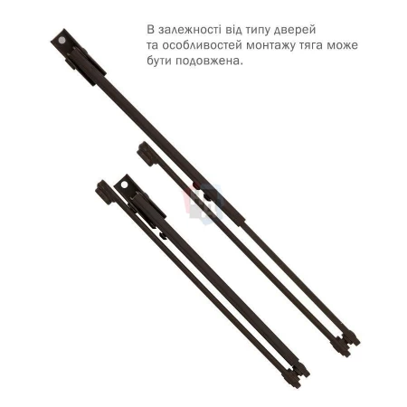 Тяга доводчика стандартная Abloy DC197 коричневый