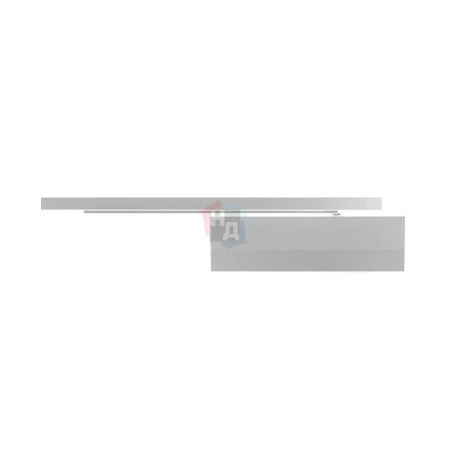 Доводчик дверной накладной RYOBI GTS_4PV_L EN1-5 SILVER хром скользящая тяга (100кг)