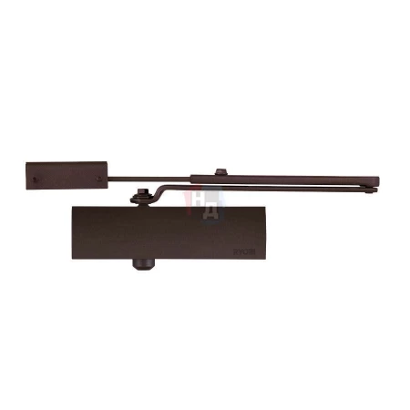Доводчик дверной накладной RYOBI LIM D-1200 EN2/3/4 DARK_BRONZE коричневый универсальная тяга (80кг)