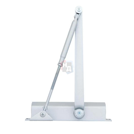 Доводчик дверной накладной RYOBI D-1504 EN2/3/4 SILVER хром стандартная тяга (80кг)