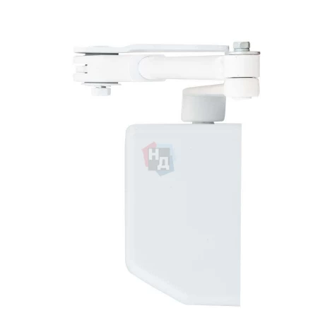 Доводчик дверной накладной RYOBI DS-4550 EN2-7+ WHITE белый параллельная тяга (200кг)