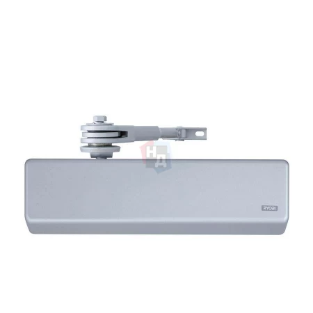 Доводчик дверной накладной RYOBI DS-4550 EN2-7+ SILVER хром стандартная тяга (200кг)