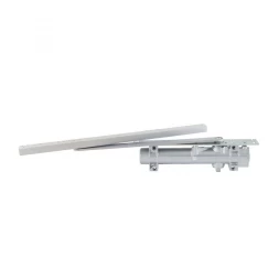 Доводчик дверной врезной RYOBI CO-155_R EN6 BC ALUMINIUM серый скользящая тяга (120кг)