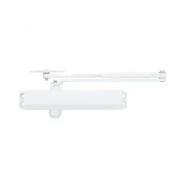 Доводчик дверной накладной RYOBI D-2005V EN3/4/5 BC GLOSSY_WHITE белый универсальная тяга (100кг)