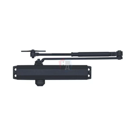 Доводчик дверной накладной RYOBI D-2005V EN3/4/5 BC GREY_ANTHRACITE серый универсальная тяга (100кг)
