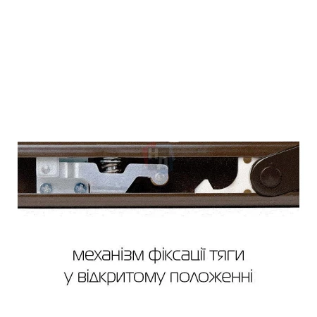 Доводчик дверной накладной RYOBI LIM DS-1200T EN2 GREY_ANTHRACITE серый скользящая тяга (40кг)