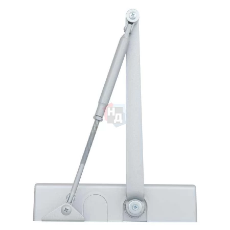 Доводчик дверной накладной RYOBI D-1554 EN2/3/4 SILVER хром стандартная тяга (80кг)