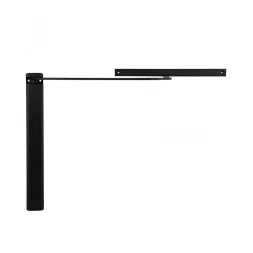 Доводчик дверной накладной MUL-T-LOCK ITALY DC630G-L EN6 BLACK черный скользящая тяга (150кг)