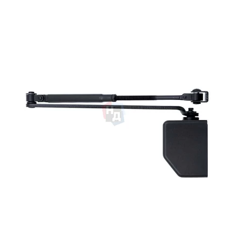 Доводчик дверной накладной RYOBI D-2550 EN1-4 BC GREY_ANTHRACITE серый стандартная тяга (80кг)