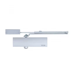 Доводчик дверной накладной RYOBI LIM D-1200 EN2/3/4 SILVER хром универсальная тяга (80кг)
