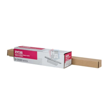 Доводчик дверной накладной RYOBI DS-3550 EN1-3 BLACK черный скользящая тяга (65кг)