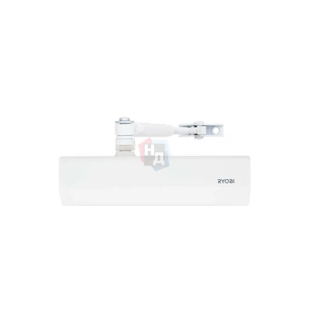 Доводчик дверной накладной RYOBI D-2055V EN3/4/5 BC GLOSSY_WHITE белый стандартная тяга (100кг)