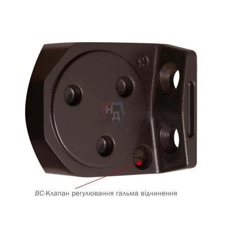 Доводчик дверной накладной RYOBI D-2005V EN3/4/5 BC DARK_BRONZE коричневый универсальная тяга (100кг)
