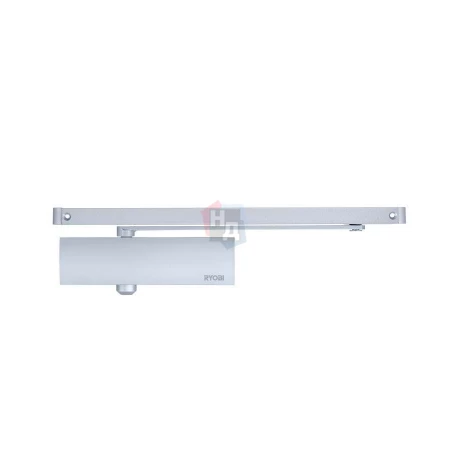 Доводчик дверной накладной RYOBI LIM DS-1200T EN2 SILVER хром скользящая тяга (40кг)