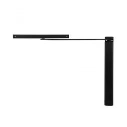 Доводчик дверной накладной MUL-T-LOCK ITALY DC630G-R EN6 BLACK черный скользящая тяга (150кг)