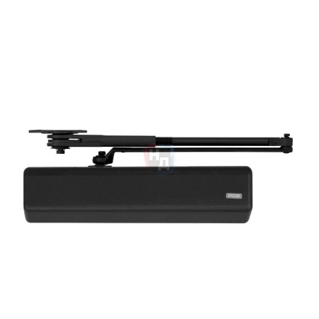 Доводчик дверной накладной RYOBI DS-3550 EN1-5 BLACK черный параллельная тяга (100кг)