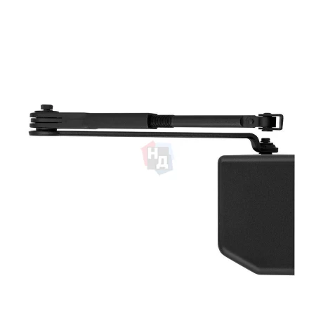 Доводчик дверной накладной RYOBI DS-4550 EN2-7+ BLACK черный стандартная тяга (200кг)